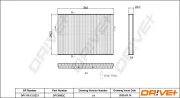 Filter, Innenraumluft Dr!ve+ DP1110.12.0221
