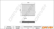 Filter, Innenraumluft Dr!ve+ DP1110.12.0227
