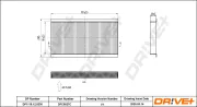 Filter, Innenraumluft Dr!ve+ DP1110.12.0230