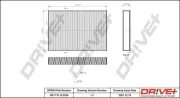 Filter, Innenraumluft Dr!ve+ DP1110.12.0234