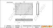 Filter, Innenraumluft Dr!ve+ DP1110.12.0234