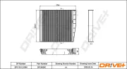 Filter, Innenraumluft Dr!ve+ DP1110.12.0240