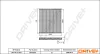 Filter, Innenraumluft Dr!ve+ DP1110.12.0247