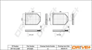 Filter, Innenraumluft Dr!ve+ DP1110.12.0260