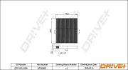 Filter, Innenraumluft Dr!ve+ DP1110.12.0266