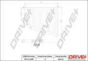Filter, Innenraumluft Dr!ve+ DP1110.12.0269
