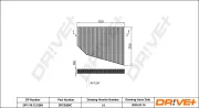 Filter, Innenraumluft Dr!ve+ DP1110.12.0269
