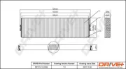 Filter, Innenraumluft Dr!ve+ DP1110.12.0286