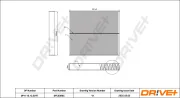 Filter, Innenraumluft Dr!ve+ DP1110.12.0297