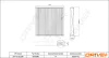 Filter, Innenraumluft Dr!ve+ DP1110.12.0308