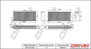 Filter, Innenraumluft Dr!ve+ DP1110.12.0354