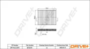 Filter, Innenraumluft Dr!ve+ DP1110.12.0370