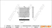 Filter, Innenraumluft Dr!ve+ DP1110.12.0380