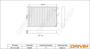 Filter, Innenraumluft Dr!ve+ DP1110.12.0384