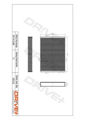 Filter, Innenraumluft Dr!ve+ DP1110.12.0405