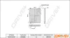 Filter, Innenraumluft Dr!ve+ DP1110.12.1024