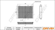 Filter, Innenraumluft Dr!ve+ DP1110.12.1033