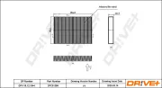 Filter, Innenraumluft Dr!ve+ DP1110.12.1044