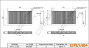 Filter, Innenraumluft Dr!ve+ DP1110.12.1065