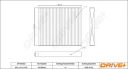 Filter, Innenraumluft Dr!ve+ DP1110.12.1070