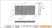 Filter, Innenraumluft Dr!ve+ DP1110.12.1074