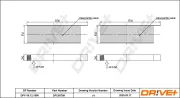 Filter, Innenraumluft Dr!ve+ DP1110.12.1090