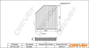 Filter, Innenraumluft Dr!ve+ DP1110.12.1091