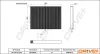 Filter, Innenraumluft DR!VE+ DP1110.12.1099 Bild Filter, Innenraumluft DR!VE+ DP1110.12.1099