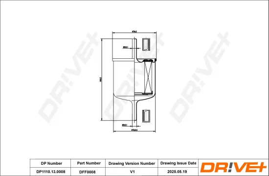 Kraftstofffilter Dr!ve+ DP1110.13.0008 Bild Kraftstofffilter Dr!ve+ DP1110.13.0008