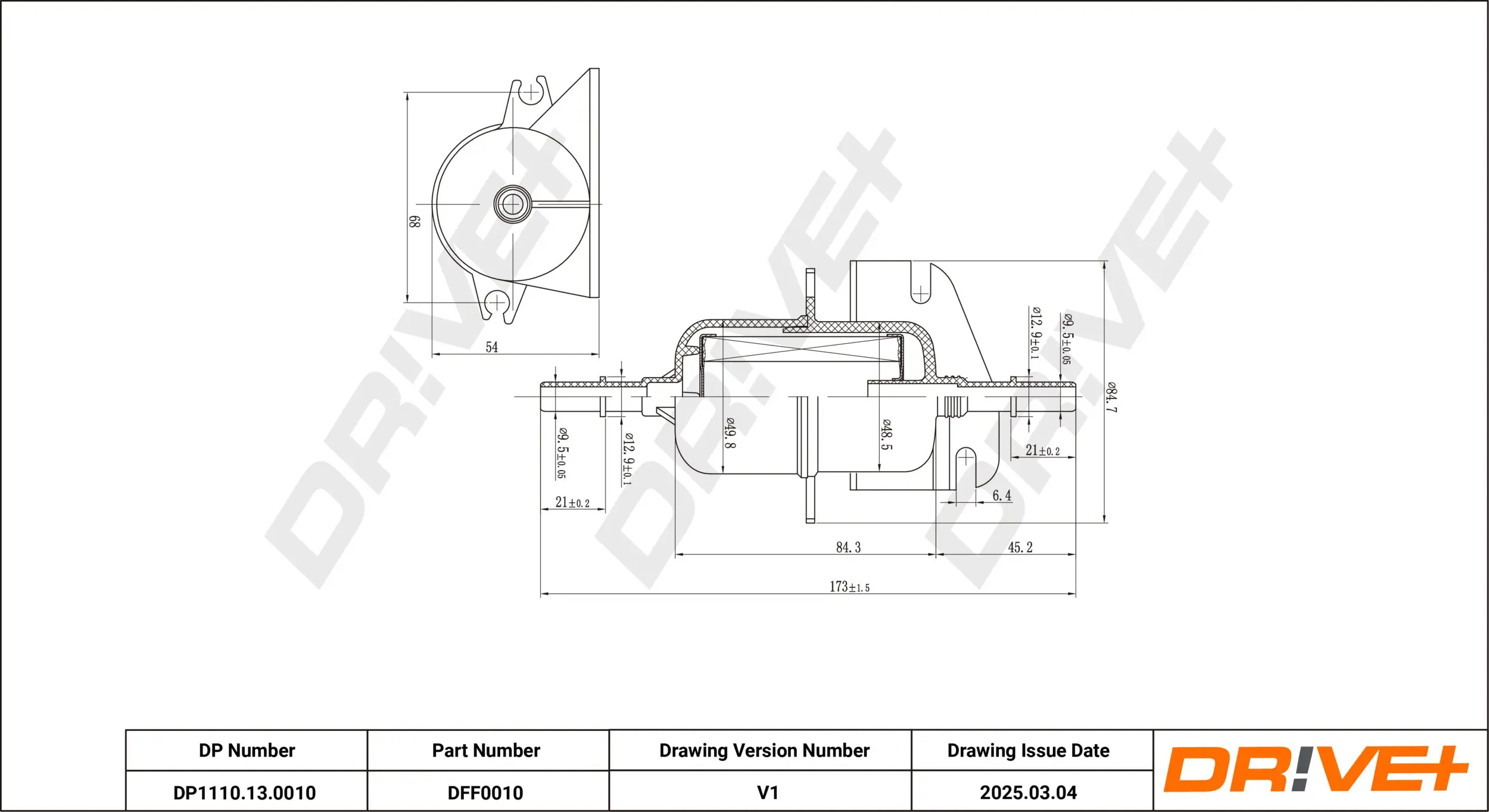 Kraftstofffilter Dr!ve+ DP1110.13.0010