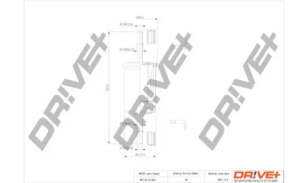 Kraftstofffilter Dr!ve+ DP1110.13.0011