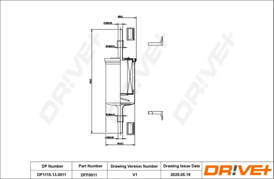 Kraftstofffilter Dr!ve+ DP1110.13.0011 Bild Kraftstofffilter Dr!ve+ DP1110.13.0011