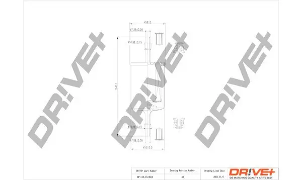 Kraftstofffilter Dr!ve+ DP1110.13.0015