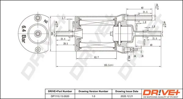 Kraftstofffilter Dr!ve+ DP1110.13.0020