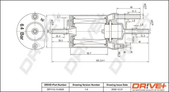 Kraftstofffilter Dr!ve+ DP1110.13.0020 Bild Kraftstofffilter Dr!ve+ DP1110.13.0020