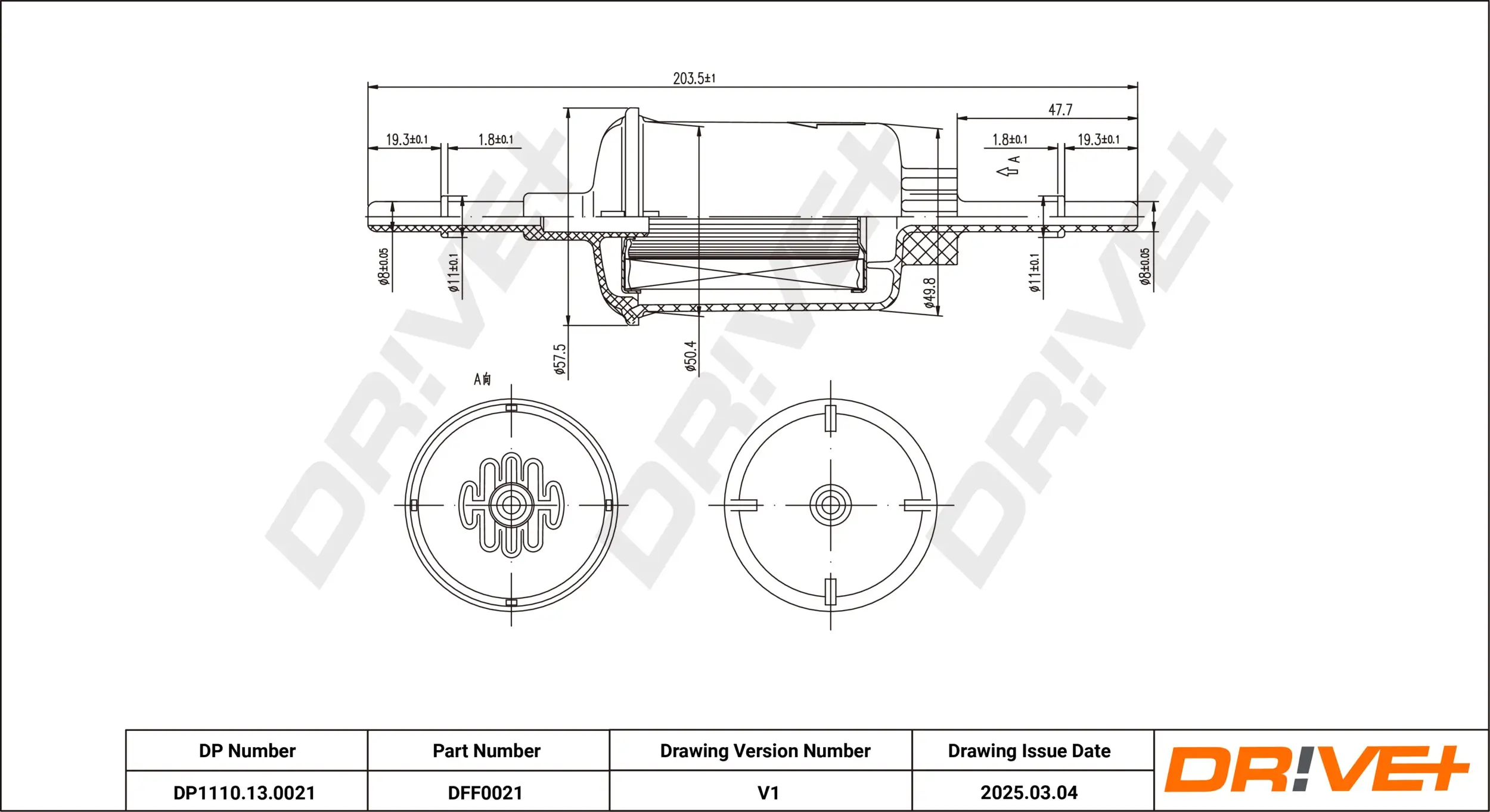 Kraftstofffilter Dr!ve+ DP1110.13.0021