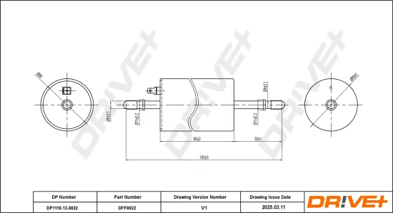 Kraftstofffilter Dr!ve+ DP1110.13.0022 Bild Kraftstofffilter Dr!ve+ DP1110.13.0022