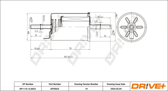 Kraftstofffilter Dr!ve+ DP1110.13.0023 Bild Kraftstofffilter Dr!ve+ DP1110.13.0023