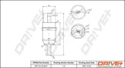 Kraftstofffilter Dr!ve+ DP1110.13.0027