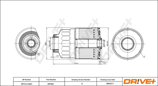 Kraftstofffilter Dr!ve+ DP1110.13.0031 Bild Kraftstofffilter Dr!ve+ DP1110.13.0031