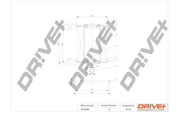 Kraftstofffilter Dr!ve+ DP1110.13.0036