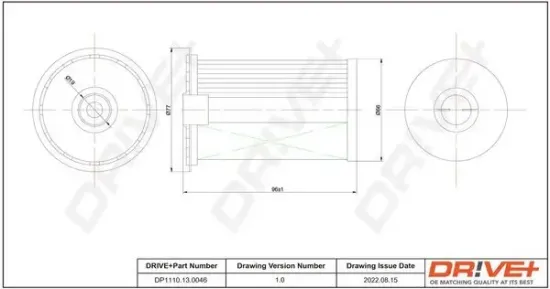 Kraftstofffilter Dr!ve+ DP1110.13.0046 Bild Kraftstofffilter Dr!ve+ DP1110.13.0046