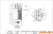 Kraftstofffilter Dr!ve+ DP1110.13.0047