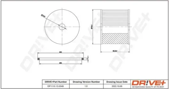 Kraftstofffilter Dr!ve+ DP1110.13.0048 Bild Kraftstofffilter Dr!ve+ DP1110.13.0048