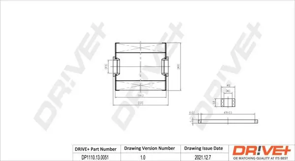 Kraftstofffilter Dr!ve+ DP1110.13.0051