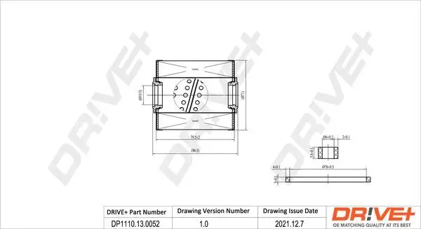 Kraftstofffilter Dr!ve+ DP1110.13.0052