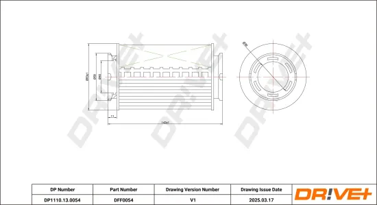 Kraftstofffilter Dr!ve+ DP1110.13.0054 Bild Kraftstofffilter Dr!ve+ DP1110.13.0054
