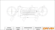 Kraftstofffilter Dr!ve+ DP1110.13.0055