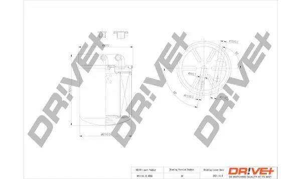 Kraftstofffilter Dr!ve+ DP1110.13.0056