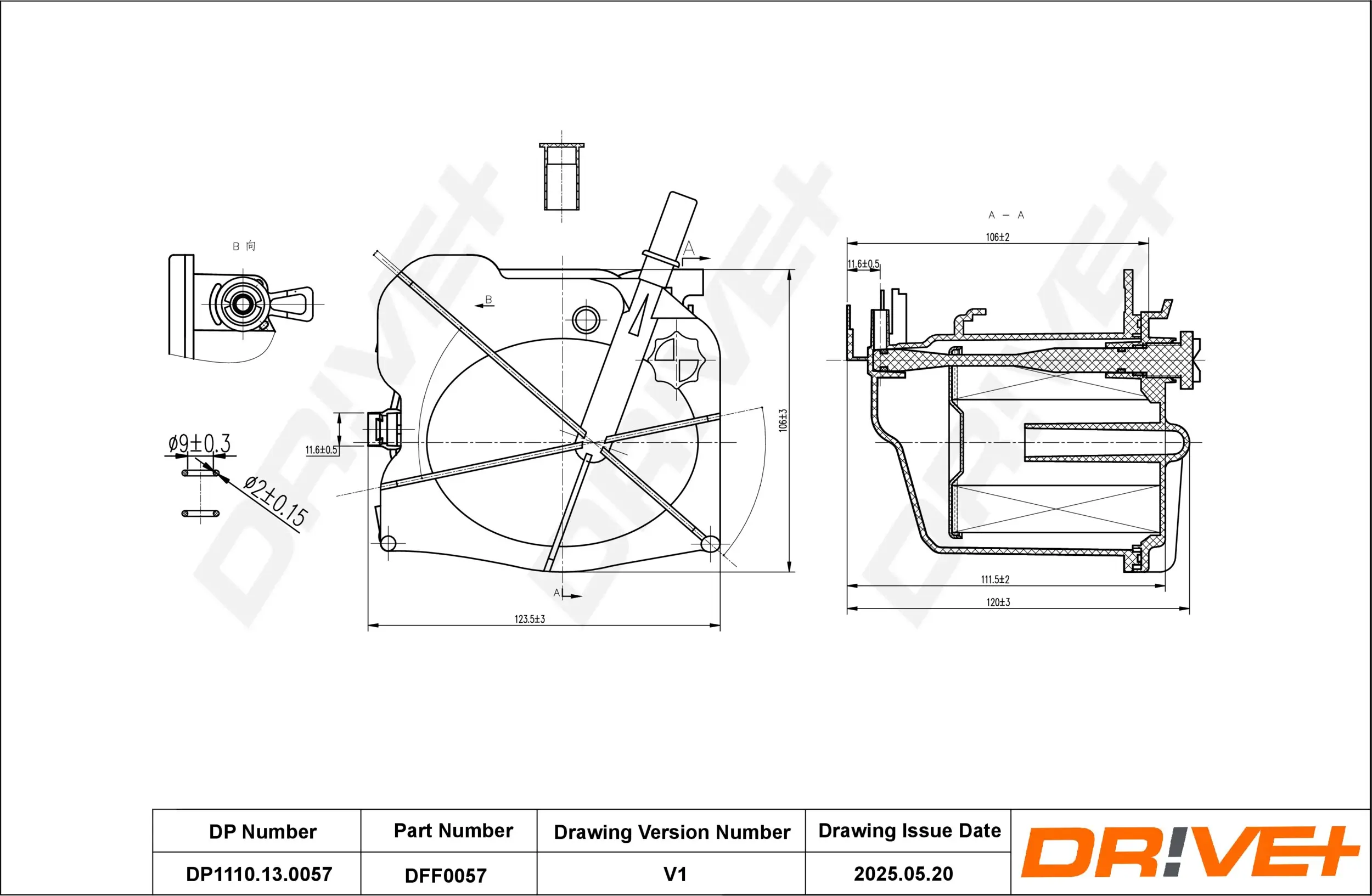 Kraftstofffilter Dr!ve+ DP1110.13.0057